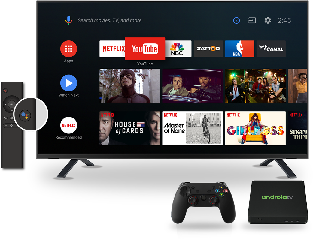 抖圈官网Android TV机顶盒